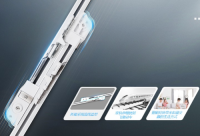 Intelligent telescopic track