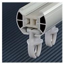 Bendable lower rail