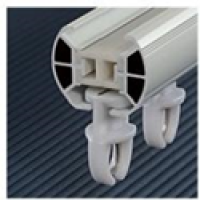 Bendable lower rail